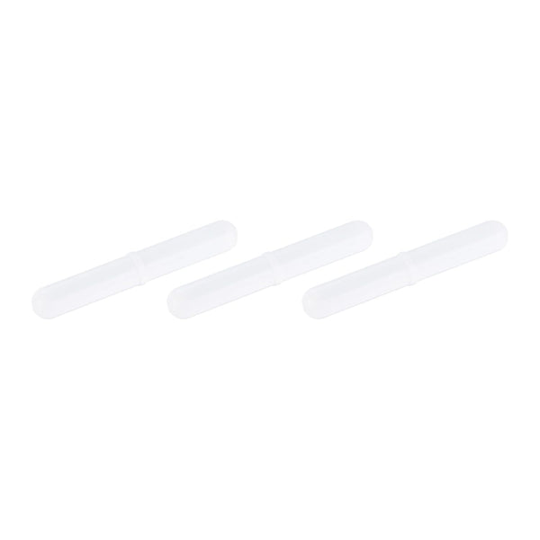 MECCANIXITY Magnetic Stirrer Mixer Stir Bar Rod, 70mm x 10mm with PTFE Coating Magnet for Laboratory, 3Pcs