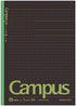 KOKUYO Campus Todai Series Pre-Dotted Notebook, Semi B5 Pre-Dotted-Line, 30 Sheets-60 Pages, Pack of 5 Limited Dark