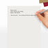 LUXPaper 8.5" x 11" Paper | Letter Size | Natural White | 80lb. Text | 100% Cotton | 50 Qty