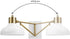 60W 6.5" Globe Electric Wall Sconce PB H