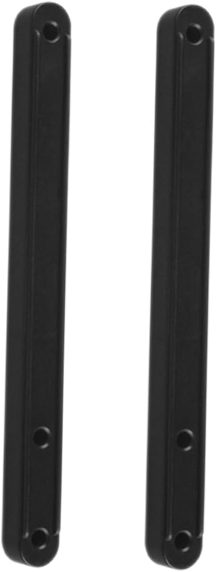 Balacoo 2pcs Side Mount Drawer Slides with Wheels Smooth Silent Sliding Furniture