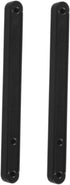 Balacoo 2pcs Side Mount Drawer Slides with Wheels Smooth Silent Sliding Furniture