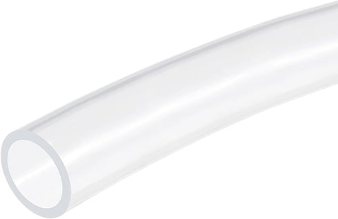 DMiotech 20mm ID 25mm OD Clear PVC Tube, Flexible Transparent Hose for Garden Water Tube, Air Tube, Oil Tube