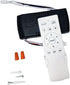 Lioaeust 6-Speed 90-265V(English Ceiling Fan Remote Control Kit with Light Receiver Controller, Frequency Conversion