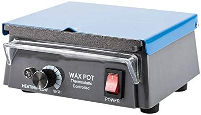 Dental Analog Wax Heater Warmer Pot JT-15 Lab Equipment in Black and Blue