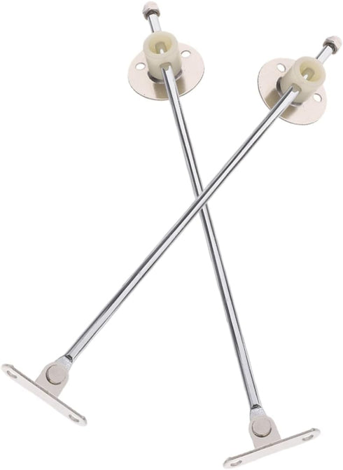 10 DOITOOL Drop Down Cabinet Door Hinges Drop Hinge Pcs Cabinet Support Rod Kitchen Cabinet Hinges Lid Support for Flap
