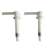 30ML 30cc 1/2 Pack (2) Pump Dispenser White Pump for Cheese Dispenser - Nacho Cheese Machine Pump Top Replacement, Fits