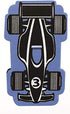 The Classics Magnetic Race Car Whiteboard Erasers, Multi-Colored Dry Erasers, Pack of 4 - TPG-358