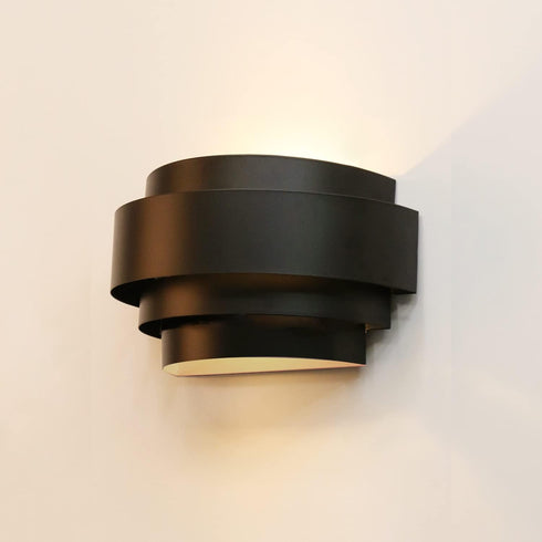 LightInTheBox Modern Wall Light, Black Indoor Wall Light Metal Wall Sconce for
