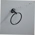 Stylish Black Stainless Steel Towel Rack Stand for Bathroom & Kitchen