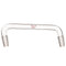 stonylab Borosilicate Glass Distilling Adapter, 75 Degree and 105 Degree Bent Chemistry Adapter, 200 mm Length