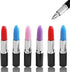 DomeStar Mini Cute Ballpoint Pen Bulk, 24 PCS Fun Novelty Lipstick Shape Pens, Multicolor for Birthdays and Children's