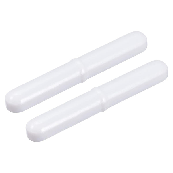 MECCANIXITY Magnetic Stirrer Mixer Stir Bar Rod 70mm x 10mm with Ring Shape Coating Magnet, 2Pcs