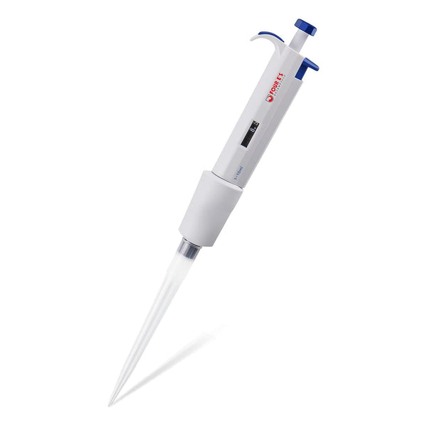 10mL Micropipette, 1-10mL Lab Single Channel Micro Pipettes, Adjustable Volume for Laboratory Use