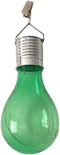 WHAPELQ Solar Hanging Camping Lights Garden Yard Pathway Waterproof LED Light Bulb (Green)