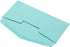 JAM PAPER #10 Business Premium Envelopes - 4 1/8 x 9 1/2 - Aqua Blue - 50/Pack