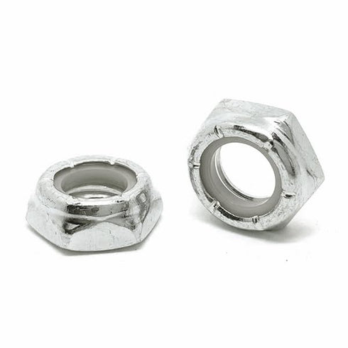 BoltsandNuts.com (50 Pieces) 1/2"-13 18-8 Stainless Steel Nylon Insert Hex Jam Nuts