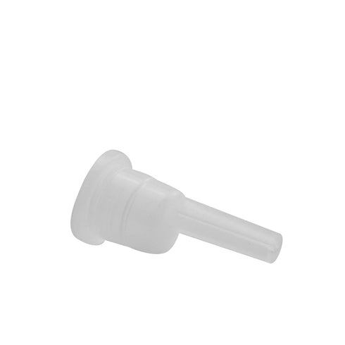 JCBIZ 60PCS 0.6MM Essential Oil Bottle Anti Theft Long Dropper Plugs Size Hole Plastic Transparent Cap Built in Leak