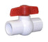 Valterra 700-12F PVC Ball Valve, White, 1/2" FPT