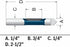 85244MC 1/4 3/4 Bosch in. x in. Carbide-Tipped Single-Flute Pilot Panel Concave Router Bit