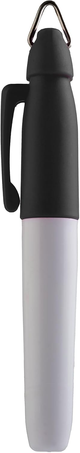 TH Golf 6 Count Mini Permanent Markers, Assorted Colours, Fine Point, (Black)