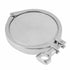 Jurtmy 4 Inch Set SS304 Sanitary Tri-Clamp End Cap with Weld Ferrule and PTFE Gasket, Stainless Steel Fitting for Beer