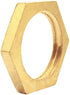 Joywayus 1/4" (Pack 10) Female Thread Brass Pipe Fitting Hex Lock Nut For Plumbing fixed