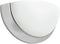 Euri Lighting Indoor Half Moon Sconce, LED Wall Light, 9W, 810lm, 2700K