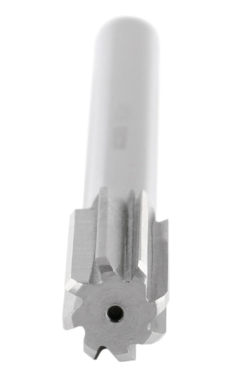 Accusize Industrial Tools 15.0 mm H.S.S. M2 Straight Shank Reamers, Right Hand, 8'' Oal, 6 Flute