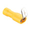 Yellow Piggyback Spade Crimp Terminal Connector 0.5-6.0mm², 22-10 AWG, 25PCS