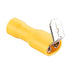 Yellow Piggyback Spade Crimp Terminal Connector 0.5-6.0mm², 22-10 AWG, 25PCS