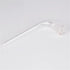 Stonylab Glass 105 Degree Angle Distillation Adapter, Borosilicate Glass with 19/22 Outer Joint