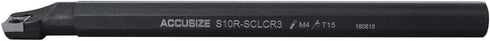 Accusize Industrial Tools 5/8'' by 8'' Overall Length, Rh Sclcr Indexable Boring Bar with Carbide Insert