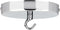 Helunsi Ceiling Canopy Kit, Silver Chandelier Pendant Light Canopy Kit, 4-3/4 Inch Ceiling
