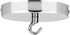 Helunsi Ceiling Canopy Kit, Silver Chandelier Pendant Light Canopy Kit, 4-3/4 Inch Ceiling