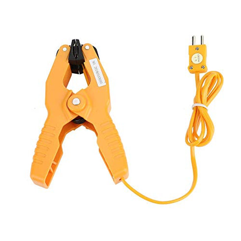 K-Type Thermocouple Clamp HT-05 Pipe Clamp Temperature Sensor, -40~200/-4~392°F