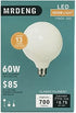 Bulbs Dimmable 60 G40(G125) 6-Watt(60-Watt Bulb,E26 (5000K) Pack 1 MRDENG Led Globe Light Watt Replacement,Large