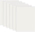 Vinyl Siding Repair Kit, White Durable Self-Adhesive Vinyl Siding Patch Cut to Fit Freestyle Cover Any Cracks, Holes, or Blemishes on PVC Fence Repair Kit(6 Pack)