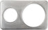 Soro Essentials - 6.37" and 10.37" Hole Openings Stainless Steel Steam Table Adapter Plate-