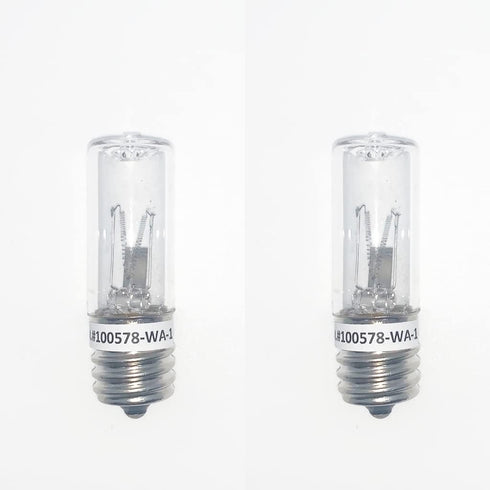 Anyray 2-Bulbs ASE3WE17 UV Germicidal Light Bulb 3Watts Lamp 3W E17 Intermediate 3