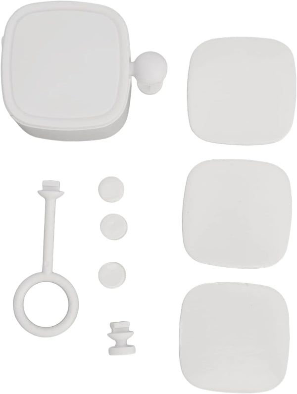 Rongm Smart Pusher Fingerbot: Bluetooth Remote Timing Voice Control for Garage Door, Light, Fan (White)
