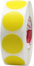 Hcode 1 Inch Color Coding Label Stickers, 1000 Pieces, Garage Sale Blank Round Adhesive Dots