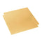 20 Gauge Brass Sheet, H62 Brass Plates Metal 0.031" Thickness x 3.9" Width x 3.9" Length - 2Pcs for Crafts