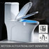 BSASHF (16 3) Color Changing Motion Sensor LED Multi-Color Toilet Night Light - Motion Activated Washroom Lamp