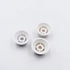 GENERIC 3 Guitar Volume Tone Control Button Knob Potentiometer Cap Guitar Instrument Accessories White Pcs Practical