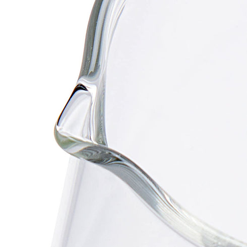Globe Scientific 600mL Low Form Griffin Style Beaker, 3.3 Borosilicate Glass, 6/Box