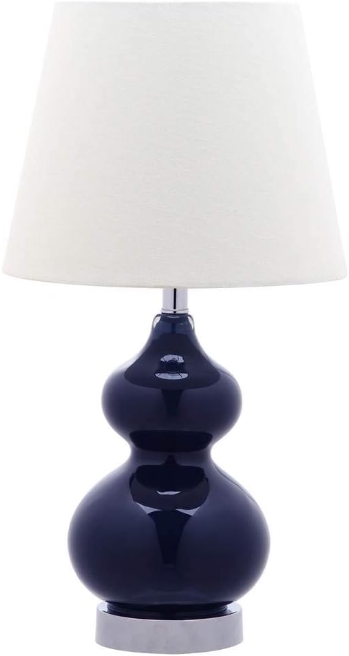 Safavieh Kids Lighting Collection Eva Navy Double Gourd 19-inch Bedroom Living Room
