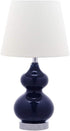Safavieh Kids Lighting Collection Eva Navy Double Gourd 19-inch Bedroom Living Room