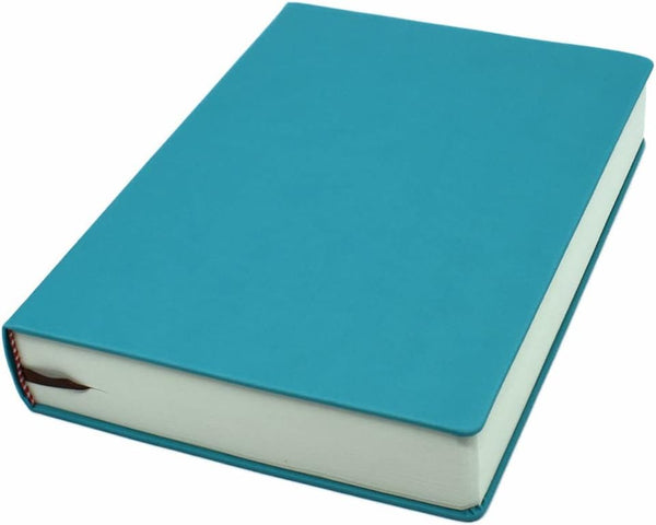 Receip Sketchbook Drawing Notebook, PU Leather Hardcover Journal, 660 Pages, 80GSM (Blue, A4)