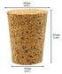 EISCO 10PK Cork Stoppers, Natural Bark Material, Tapered Shape, Size #8-17mm Bottom, 22mm Top, 27mm Length - Household